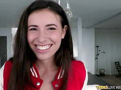 NymphoClips presents: Reality kings - skinny teen loves anal