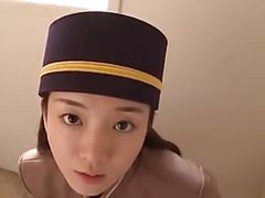 NymphoClips presents: Natural pantyhose hotel concierge 2