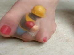 NymphoClips presents: Giantess in pantyhose
