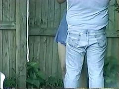 NymphoClips presents: Busted by roofers