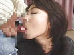 NymphoClips presents: Bukkake for mature japanese