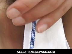 NymphoClips presents: Cute teen dressed up for hot cosplay
