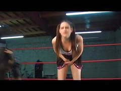 NymphoClips presents: Wrestler vs cheerleader