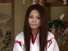 NymphoClips presents: Busty whore uses her perfect tits to make her guy cum