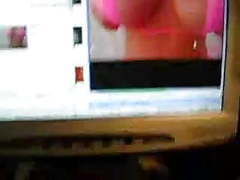 NymphoClips presents: Amateur whore in mini skirt stripping showing natural 38 f tits and big ass for you to cum hard