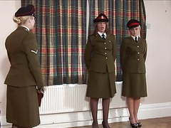 NymphoClips presents: Punished military girl