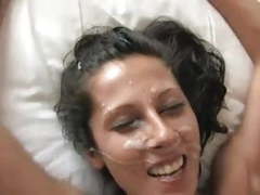 NymphoClips presents: Spanish noemi jolie facial finish