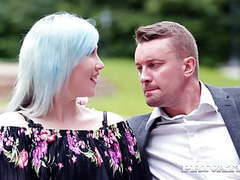 NymphoClips presents: Swinging brit misha mayfair dp'd by 2 cocks!