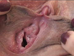NymphoClips presents: Pussy contractions and creamy orgasm up close