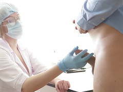 NymphoClips presents: Busty doctor milking the prostate. stuck her finger up the ass, Anal, Blowjob, Cumshot, Fingering, Handjob, Massage, HD Videos, Doctor, Fisting, Doctors, Gloves, Milking, Hot Nurse, Fingered, Busty Doctor, Prostate, Milking Prostate, Prostate Doctor, Fing