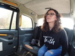 NymphoClips presents: The randy driver wants a private dance, Couple, Hardcore, Reality, Car Fucking, Jeans, Glasses, Tattoo, Thong, Natural Tits, Brunettes, Czech