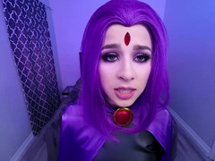 NymphoClips presents: Kylie rocket as raven comforts you with wet pus, Couple, Hardcore, Lingerie, Stockings, Fishnet, Pussy, Blowjob, Handjob, Cowgirl, Missionary, Natural Tits