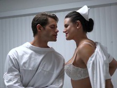 NymphoClips presents: Penny barber enjoys while getting fucked by her dirty doctor