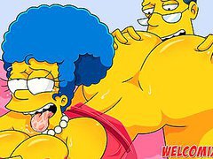 NymphoClips presents: The neighbor's lover! fucking the hot neighbor - the simptoons