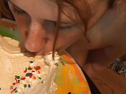 NymphoClips presents: For my 18th birthday my stepfather gave me his sausage