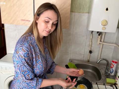 NymphoClips presents: To the surprise of the stepson, the stepmom's pussy turned out to be as narrow as the sex doll's pussy