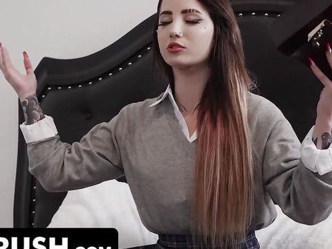 NymphoClips presents: Slutty halloween step daughters want to suck on step daddy dick full movie