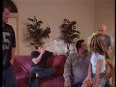 NymphoClips presents: She gets to enjoy two dicks in front of hubby