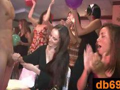 NymphoClips presents: Hottie gets a faceful of warm jizz