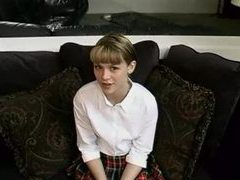 NymphoClips presents: Schoolgirl teen is so cute and so slutty