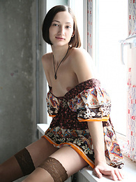 NymphoClips presents: She is right here and ready to show the world the sexiest teen you could possibly wish for in a set like this