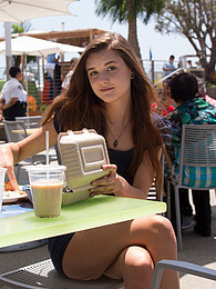 NymphoClips presents: Alex Mae Got Horchata Face
